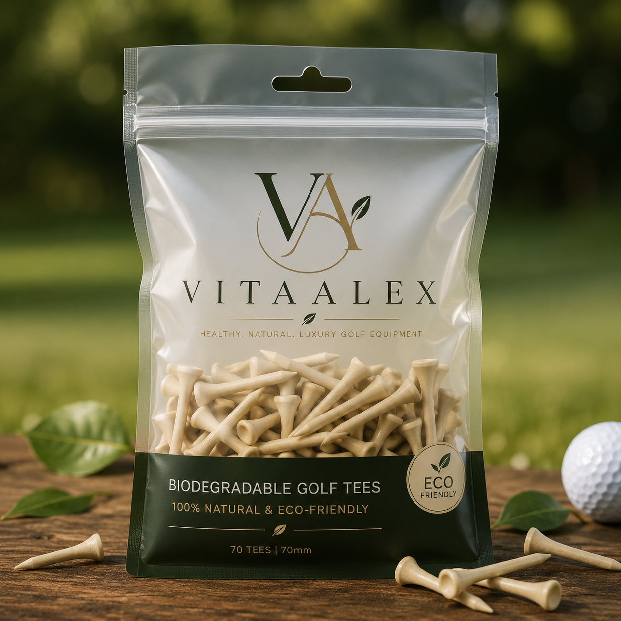 Vitaalex Bio-degradable golf tee's